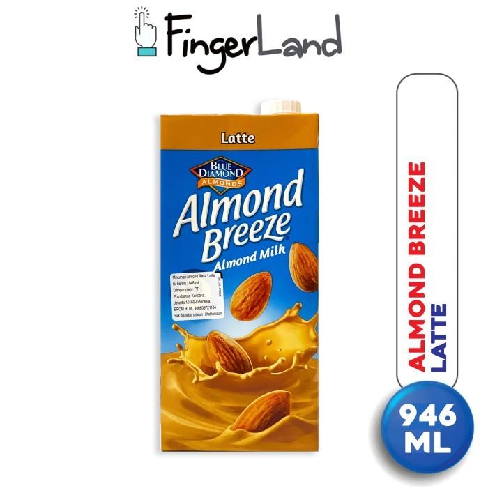 Gambar BerkahMart- ALMOND BREEZE Almond Milk Latte 946 ml Susu Almond Rasa Latte dari fskdbfjj undefined Tokopedia