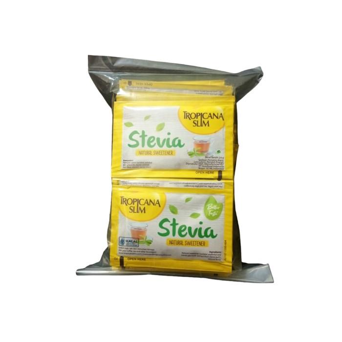 Gambar Ay0! Tropicana Slim Stevia Repack 30 Sachet Gula Alami dari Tepiss golkipee undefined Tokopedia