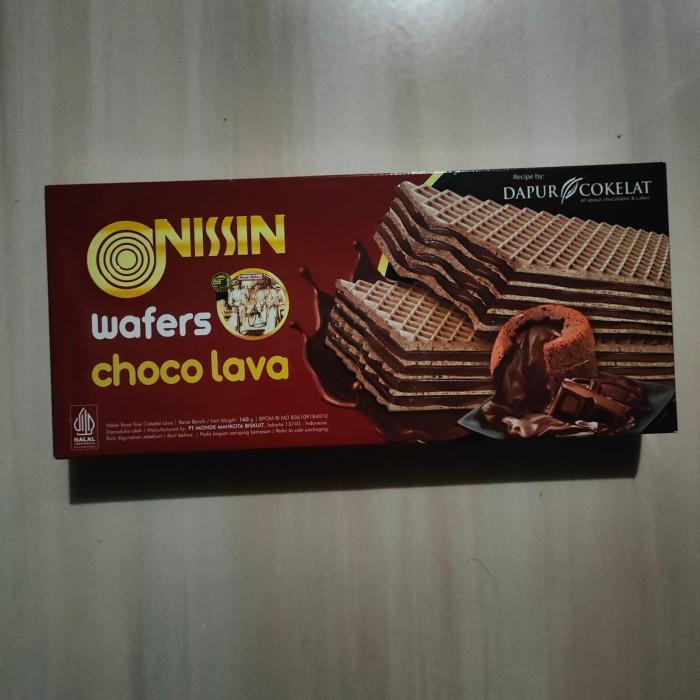 Gambar Mur4h Nissin Wafers DAPUR COKELAT Choco Lava 160gr dari winya undefined Tokopedia
