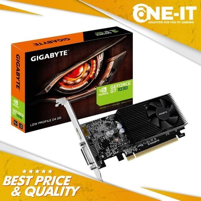 Jual VGA Gigabyte GT 1030 LP 2GB DDR4 Kota Surabaya One It
