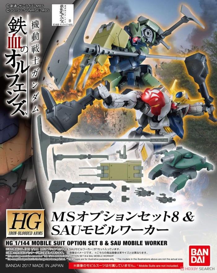 Gambar HGIBA HG Iron Blood Arms 08 Mobile Suit Option Set 8 Bandai model Kit dari Fleight Shop undefined Tokopedia