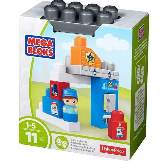 Gambar Ready Mega Bloks Police Station Pet Vet Mainan Blocks Lego Fisher Price - police station dari vorje official undefined Tokopedia