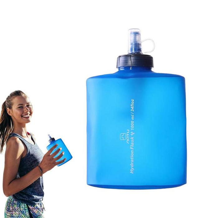 Collapsible Water Bottle With Filter 2000ml Water Filter For Hiking Squeeze  Bottle Water Filter Syst