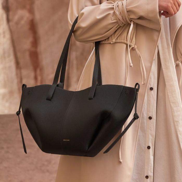 Gambar [ NEW ] SNR Polene 1972 - Tas Wanita Size 37cm - Black dari PEDAGANG EMPERAN undefined Tokopedia