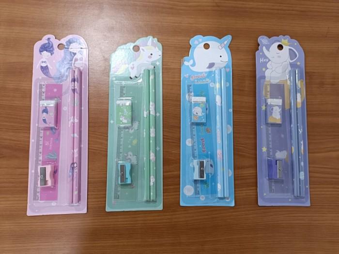 Gambar AY Alat Tulis Paket 2085 Motif Unik dari Ayumi Online ID undefined Tokopedia