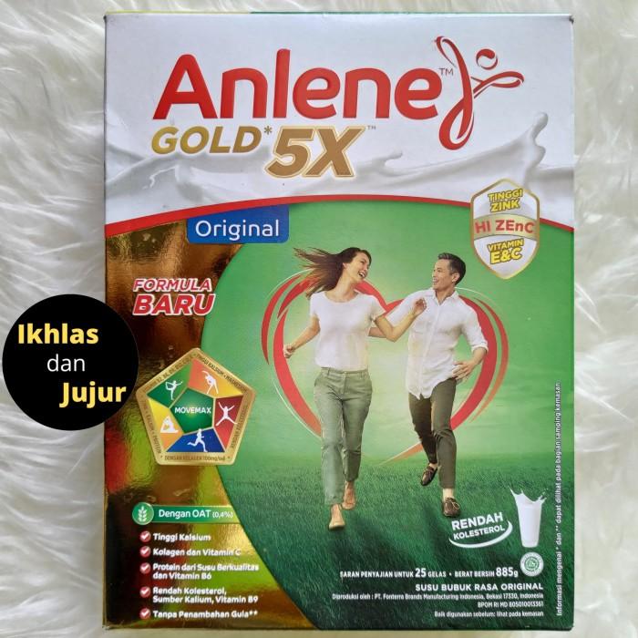 Gambar Anlene Gold Plus 5X 885 Gram Rasa Original Susu Bubuk Lansia dari Alfamaret09876 undefined Tokopedia