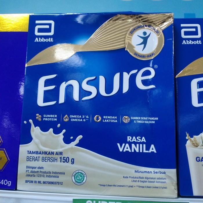 Gambar [NEW PROMO] ensure vanila 150 gr box - gandum - gandum dari Nawala Shopping undefined Tokopedia