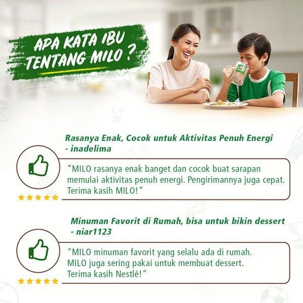 Gambar Milo Activ-Go Minuman Cokelat Berenergi Pouch 790G Ready dari RAIM OUTLETS undefined Tokopedia