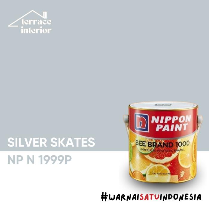 Gambar Cat Kayu dan Besi Nippon Paint Bee Brand 1000 Warna Abu 0.9 L - Silhouette Gray dari Terrace Interior undefined 5 Tokopedia