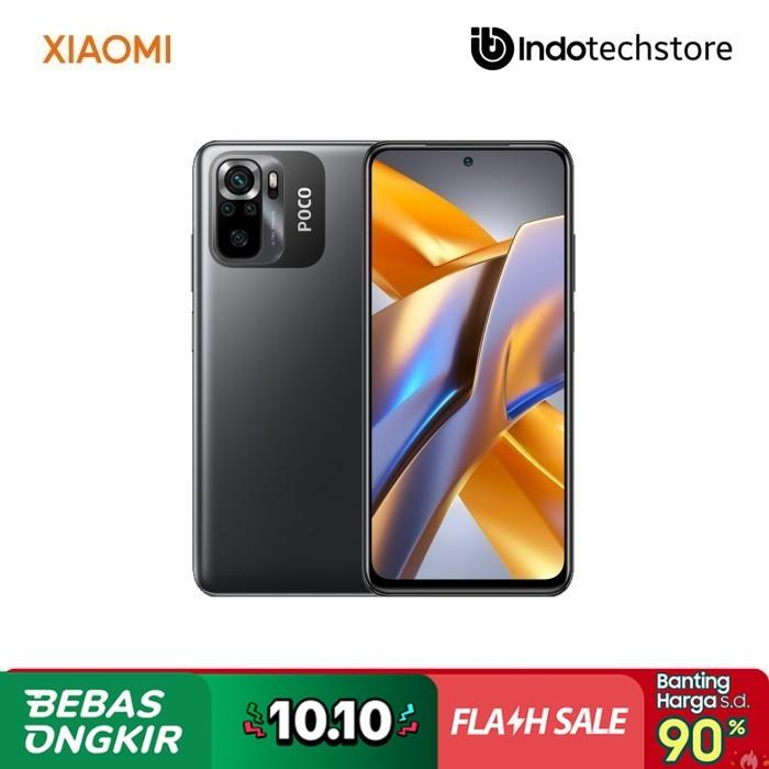 Gambar Xiaomi Poco M5s 6/128GB 4/64GB Garansi Resmi 128 GB 64 GB Poco M5s - 6/128GB Black, Bundle Headset dari Indotechstore undefined Tokopedia
