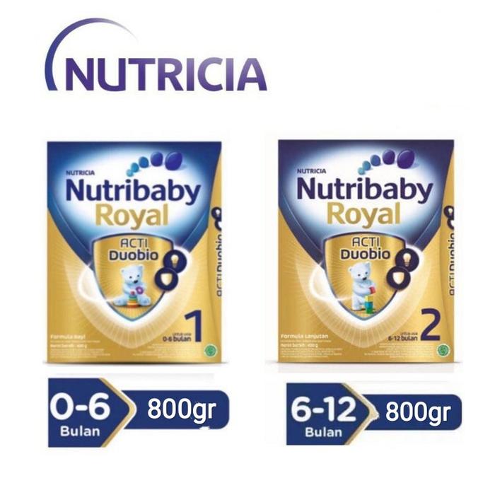 Gambar Nutribaby Royal 1 Box 800 gram / Nutribaby Royal 2 Box 800 gr dari Lottus Storee undefined Tokopedia