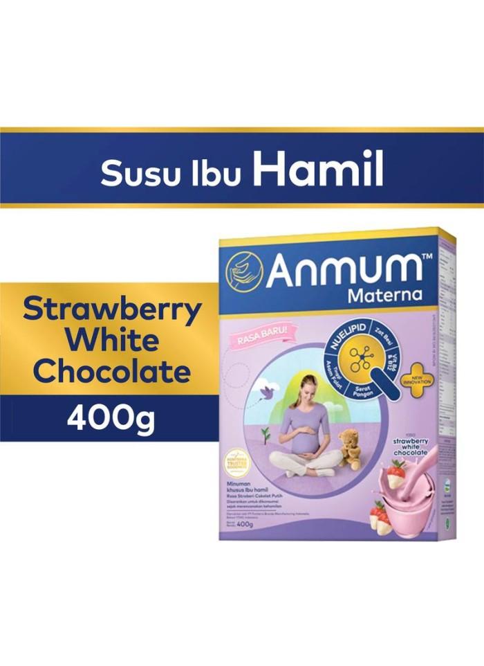 Gambar L4Rizzz Anmum Materna Strawberry White Chocolate 400 Gr Susu Ibu Hamil dari Mommy Shop04 undefined Tokopedia