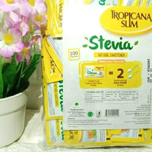 Gambar Mur4h Gula tropicana slim stevia isi 100 pcs dari ateng jaelani g undefined Tokopedia