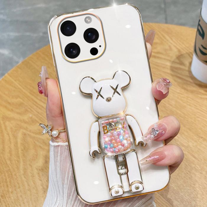 Gambar Phone cover iphone 16 Back case Soft Electroplated Quicksand Hourglass Pellet KWAS Bear silicone shockproof Protector Smooth For iphone 16Pro max Phone cases Casing - White, iPhone 16 dari Evangeline ACC undefined Tokopedia