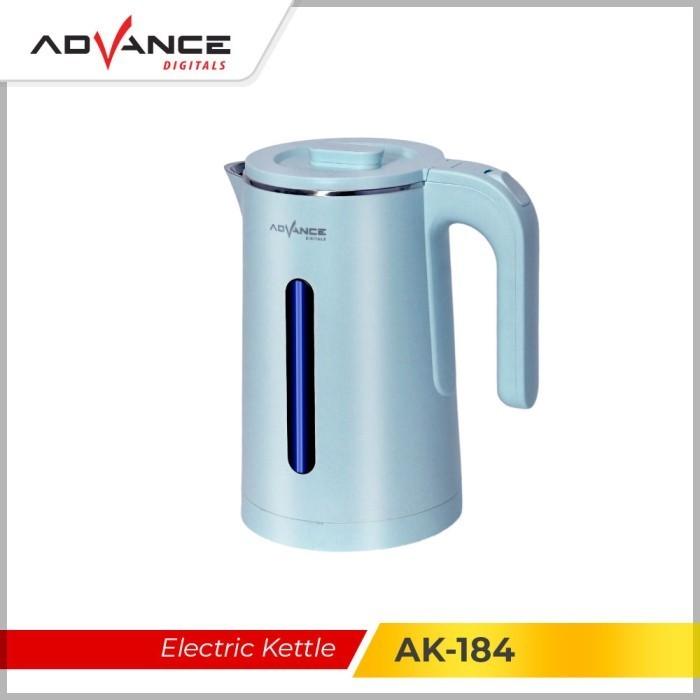 Gambar Advance Ak-184 Teko Listrik 1.8 Liter stainless steel 304 Food Grade - blue dari ADVANCE Hopewell Shop undefined Tokopedia