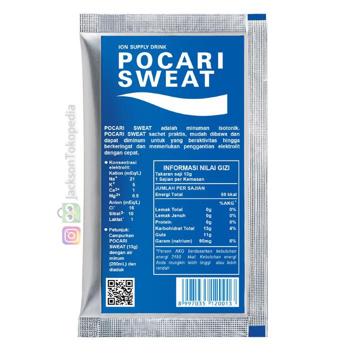 Gambar R1CH.  Pocari Sweat Sachet 13g Box Electrolytes Hydration Powder Bubuk Saset dari Adam kaseger undefined Tokopedia