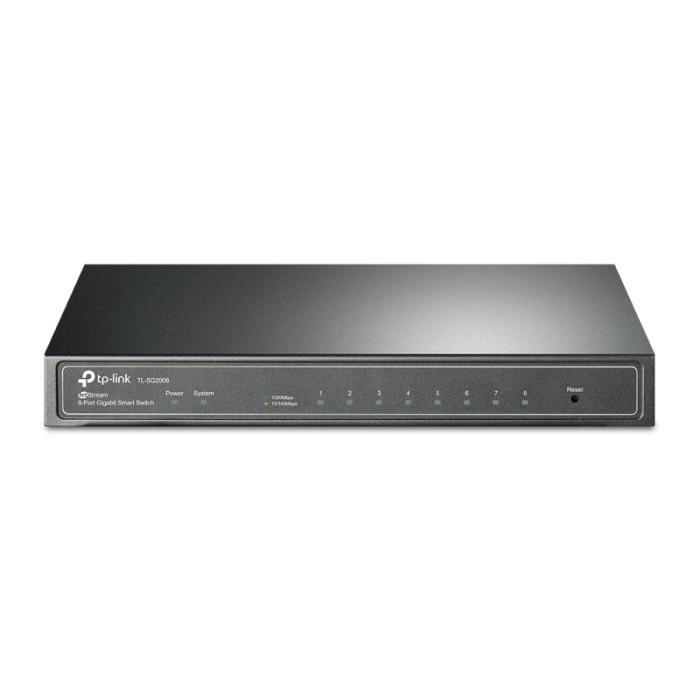 Gambar TP-LINK TL-SG2008 8-PORT GIGABIT SMART SWITCH dari Dityashop Tech undefined Tokopedia