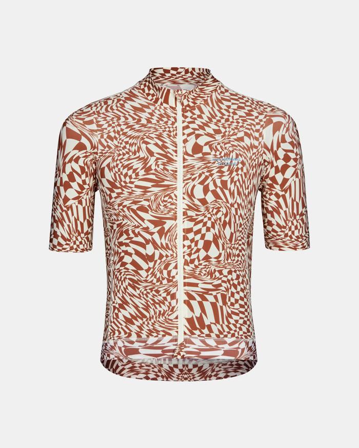 Gambar Men's Essential Jersey — Pas Normal Studios - PNS - Check Brick, M dari Bikers Essentials undefined Tokopedia