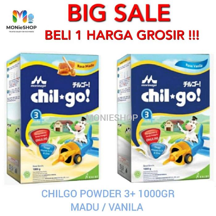 Gambar Monieshop - Chilgo 3+ 950Gr Chil Go Powder Bubuk 950Gr -Gratisongkir - 3+ Madu 950gr dari Milk Joy undefined Tokopedia