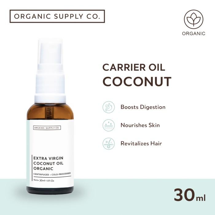 Gambar Organic Supply Co - Virgin Coconut Oil Organic - 100ml - Oktober 2025, 30ml dari michitoko undefined Tokopedia