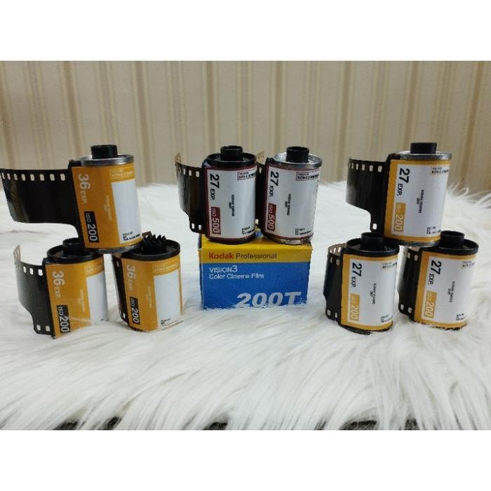 Jual NEW ROLL FILM KODAK VISION3 200T/500T COLOUR CINEMA FILM