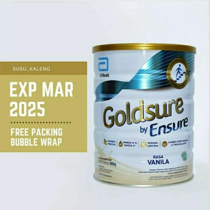Gambar Goldsure By Ensure 900Gr Rasa Vanila | Exp Maret 2025 -Gratisongkir dari Milk Joy undefined Tokopedia