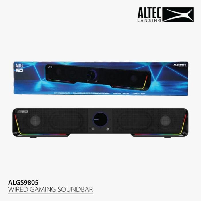 Jual NEW SPEAKER ALTEC LANSING ALGS 9805 RGB SOUNDBAR Kota