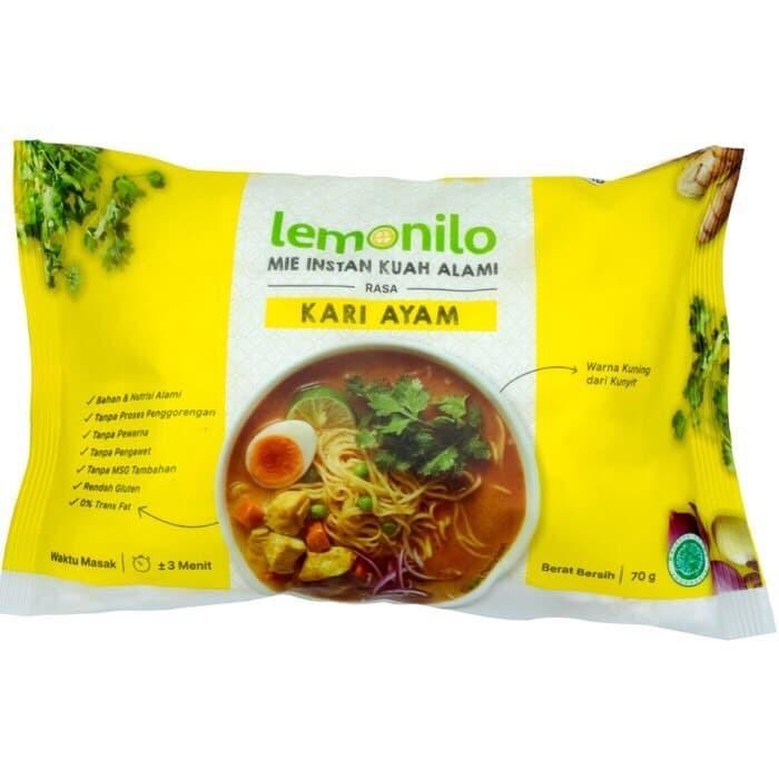 Gambar Mur4h LEMONILO MIE KUAH INSTANT SEHAT RASA KARI AYAM TANPA MSG dari yati_shop07 undefined Tokopedia
