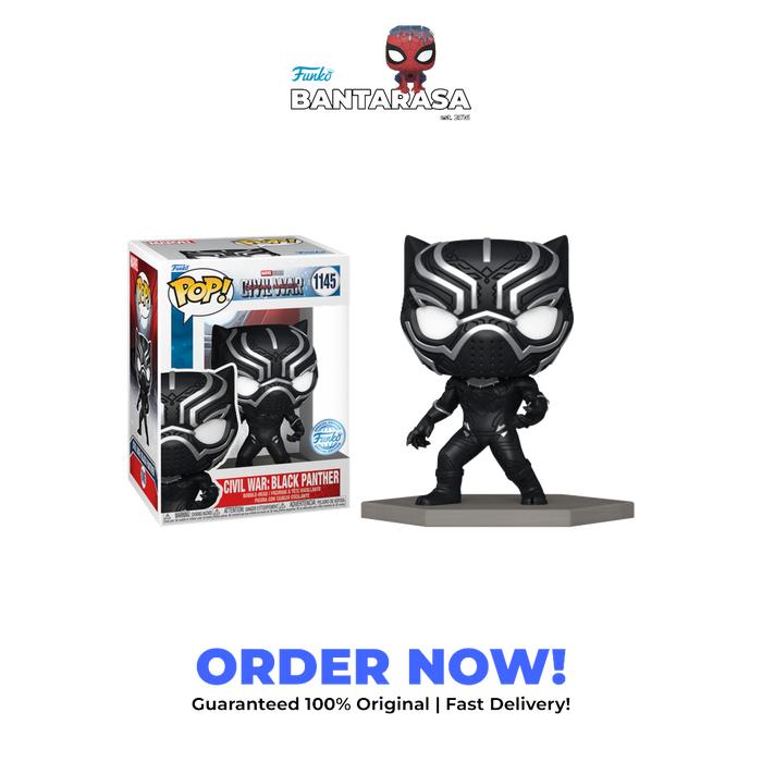 Jual Funko POP! Captain America: Civil War Black Panther Build-A