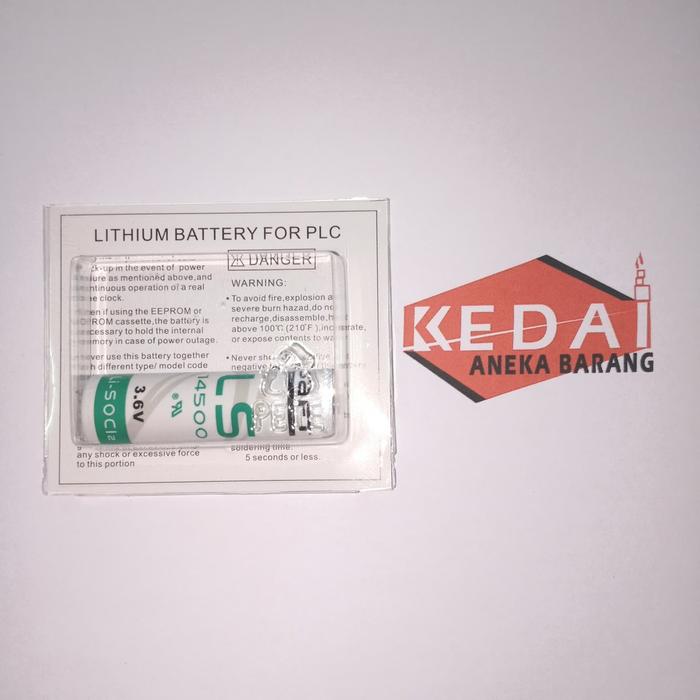 Gambar Battery Baterai Batere Batre Lithium Saft PLC LS14500 3.6V AA 2600mAh dari bursa barang bekas murah undefined Tokopedia