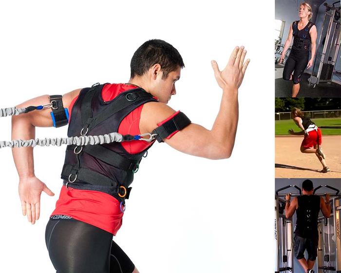 Jual 1Vest Sprinters Speed Harness Resistance Bands Training For