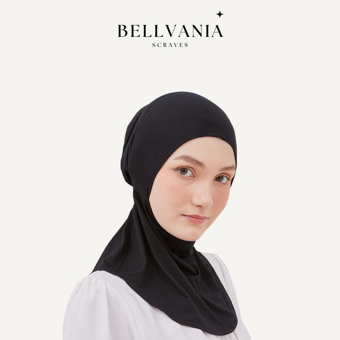Gambar DISKON Bellvania By Hijani | Elara Maxi Inner Hijab - Ciput Instan Tencel TERLARIS - Black dari Olshop Kenangan undefined Tokopedia