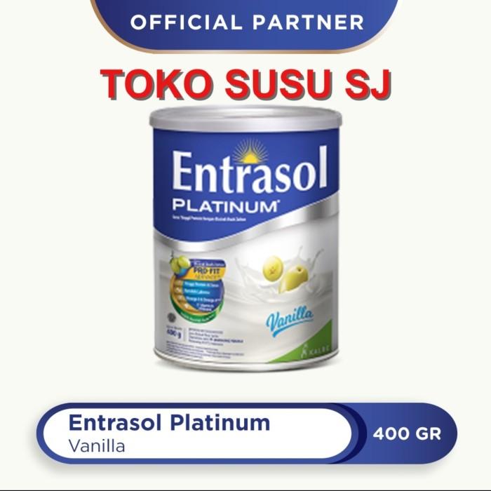 Gambar ENTRASOL PLATINUM VANILA 800 GRAM/800GR/SENIOR/VANILLA - VANILA 800G dari sincanau undefined Tokopedia