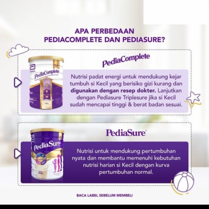 Gambar New Pediacomplete / Pediasure Complete Vanila 850 Gram dari devibakery9870 undefined Tokopedia