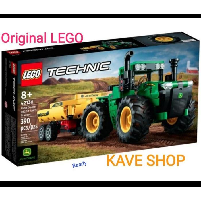 Gambar LEGO 42136 Technic : John Deere 962OR 4WD dari Sirkuit Hobi undefined Tokopedia