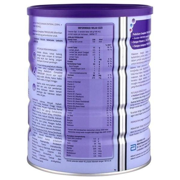 Gambar New Pediasure Vanila 850 Gram Abbot Triplesure Pedia Sure 850Gr Vanilla dari devibakery9870 undefined Tokopedia