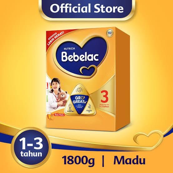 Gambar New Bebelac 3 Madu Susu Formula 1800 Gram 1.8 Kg dari devibakery9870 undefined Tokopedia