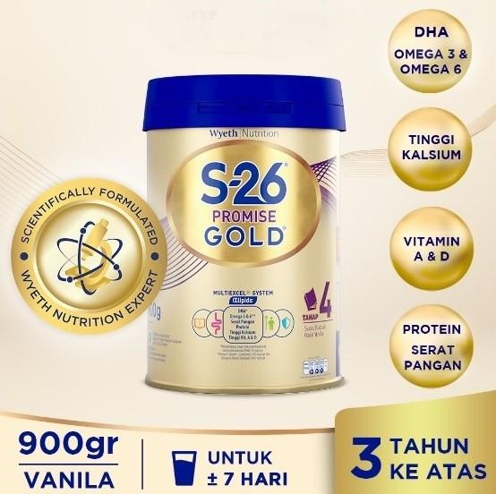Gambar WEGO!! Promise Gold 4 Vanila 900 Gr Kaleng S26 S-26 Tahap 4 dari fikaarjun98 undefined Tokopedia