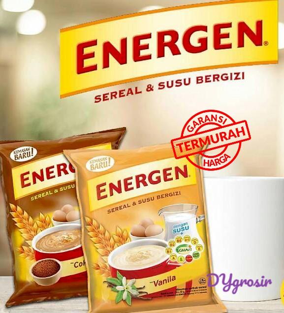 Gambar R1CH.  ENERGEN COKLAT / ENERGEN VANILA / ENERGEN KACANG HIJAU 29gr dari tokodedenn5666 undefined Tokopedia
