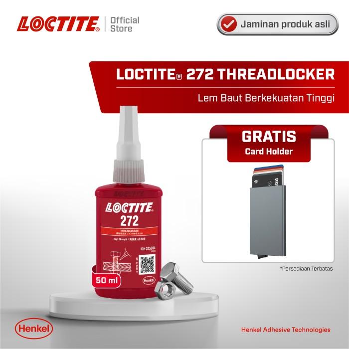 Gambar Henkel LOCTITE 272 Threadlocker Lem Baut 50 ml - 272 - 272+Card Holder dari Xiomara undefined Tokopedia