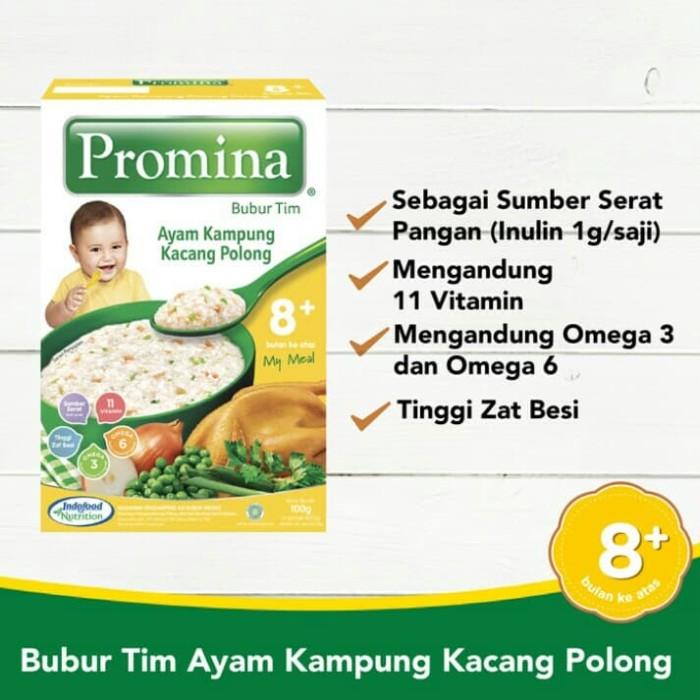 Gambar WEGO!! Promina Bubur Tim Ayam Kampung Kacang Polong dari fikaarjun98 undefined Tokopedia