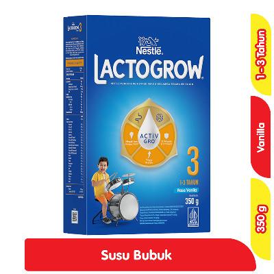 Gambar WEGO!! Lactogrow 3 Vanila 350 Gr Box dari fikaarjun98 undefined Tokopedia