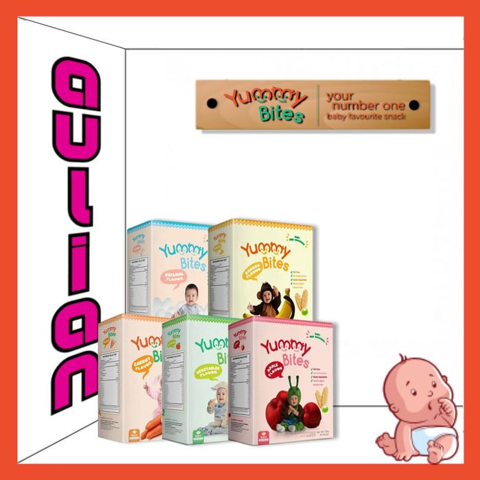 Gambar Yummy Bites Baby Rice Crackers 50gr - Banana dari aulianbabyshop.id undefined Tokopedia