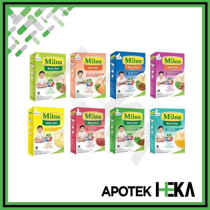 Gambar WEGO!! Milna Bubur Bayi Reguler 6+/8+ - Makanan Pendamping ASI 6 dan 8 Bulan dari Derika BabyOlshop undefined Tokopedia