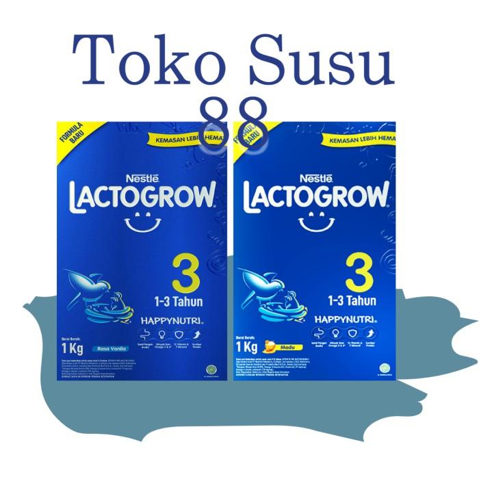 Gambar WEGO!! Lactogrow 3 Madu/Vanila 1kg dari fikaarjun98 undefined Tokopedia