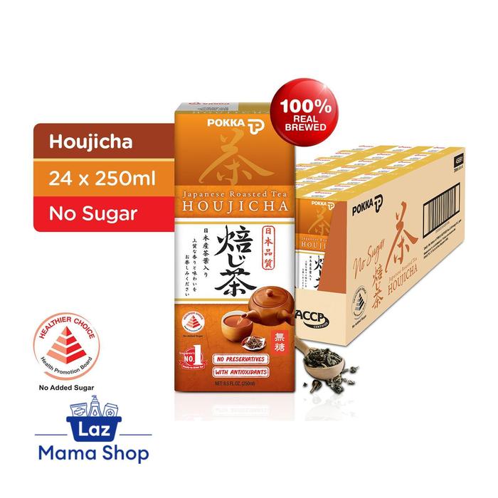 Gambar IMPORT Pokka Houjicha No Sugar 24 X 250ml Case dari Yayah Ertinasic undefined Tokopedia