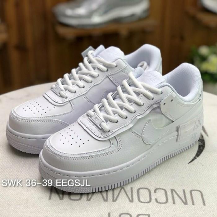 Jual Nike Air Force Shadow Triple White Low Jakarta Selatan