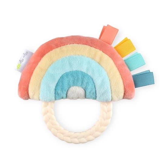 Gambar Itzy Ritzy | Ritzy RATTLE PAL - Plush With Teether Mainan Boneka Motorik Boneka Anak Lucu Soothing Teething Sensory Sound MURAH - Rainbow dari One Play undefined Tokopedia
