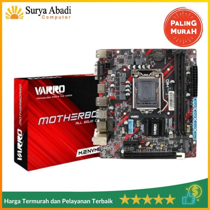 H110 Motherboard Ddr4 Termurah Jual Motherboard Varro H110 DDR4