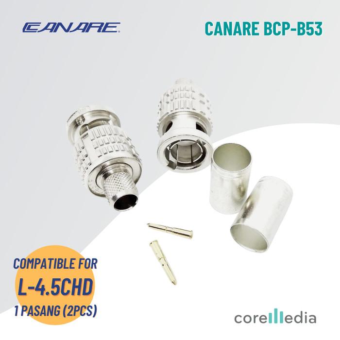 Gambar Ready Canare Bcp-B53 - 1 Pasang (2 Pcs) 75Ω Bnc Crimp Plug For L-4.5Chd Termurah dari ArcelStor undefined Tokopedia